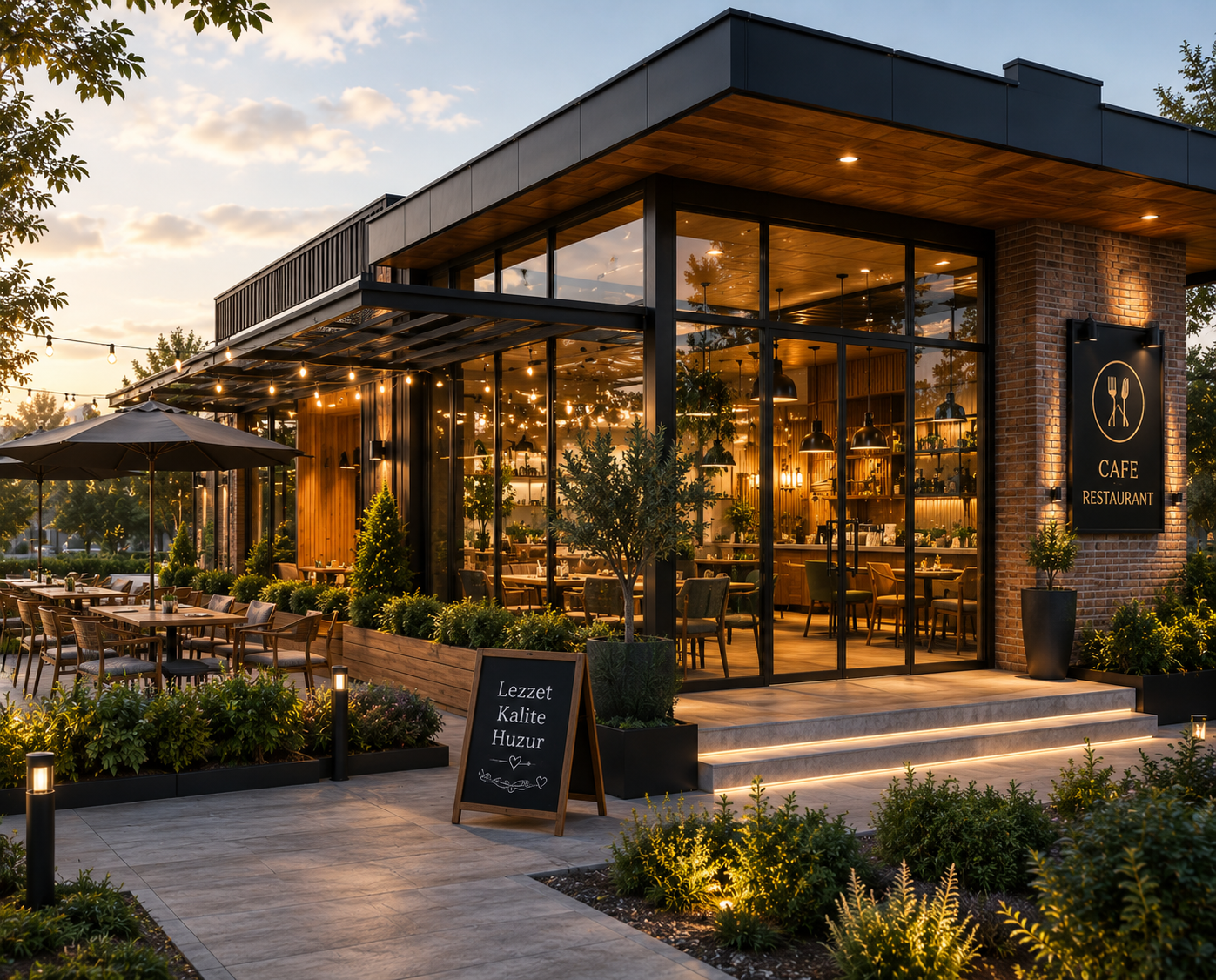 Anahtar Teslim Cafe ve Restoran